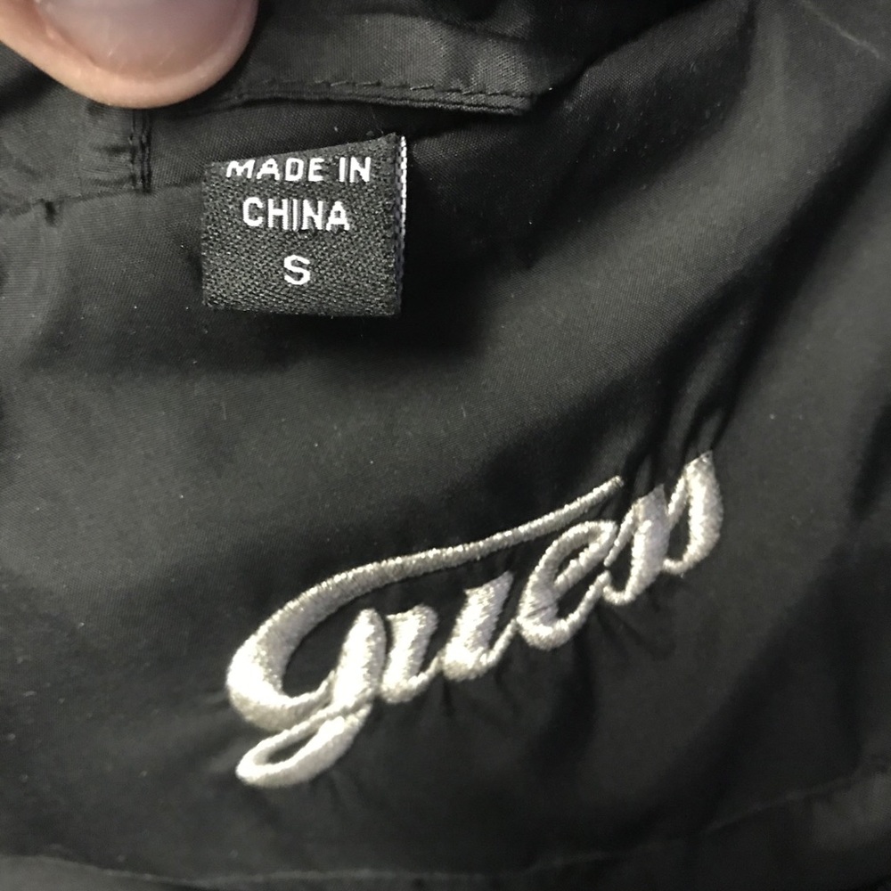 Guess Down Puffer Toggle Button Parka Coat Jacket - image 3